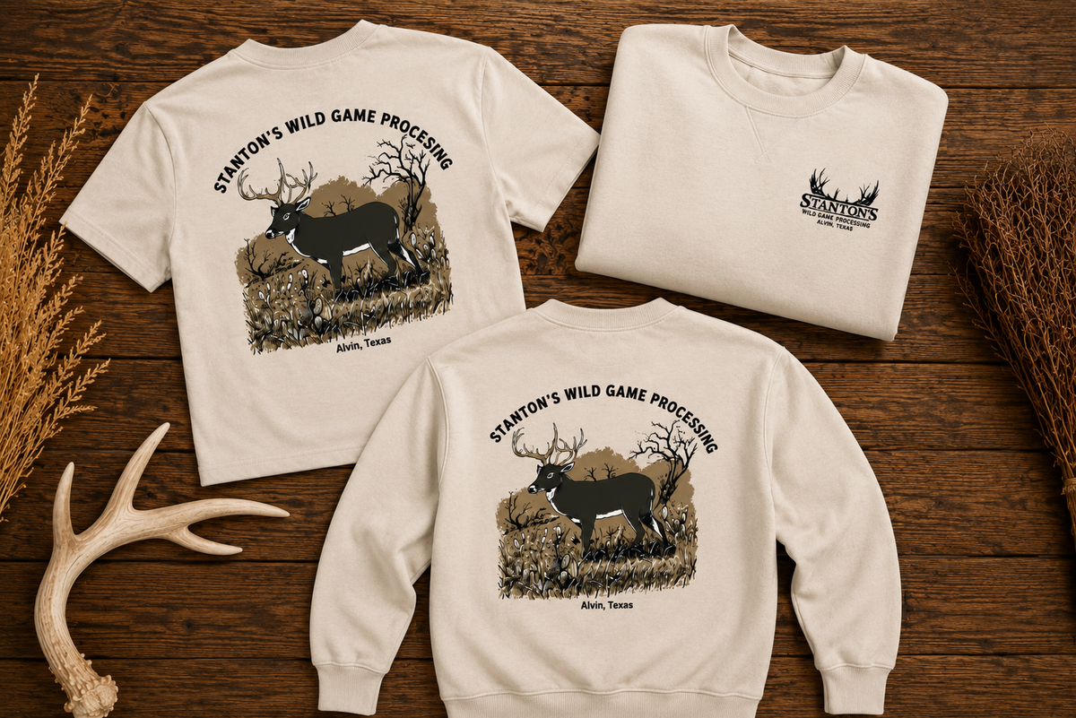 Stanton's Wild Game Processing  Crewneck Sweatshirt